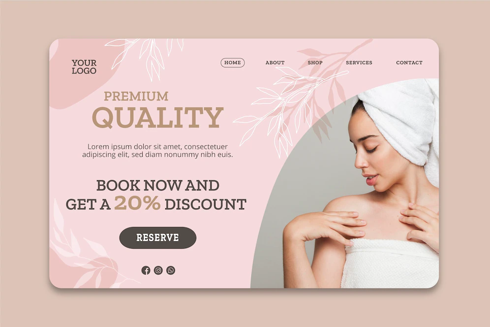 Thiết kế Website Spa & Làm đẹp